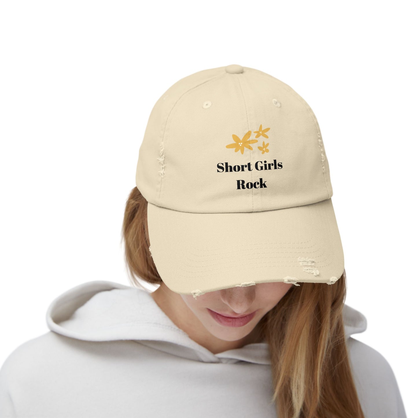 Unisex Distressed Cap - Fun to wear