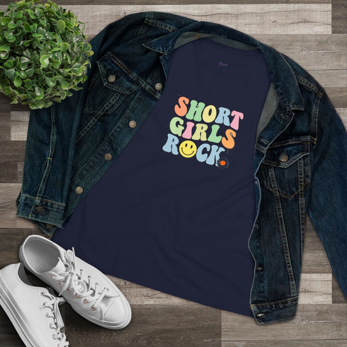 Women's Cotton Tee - Retro Vibe