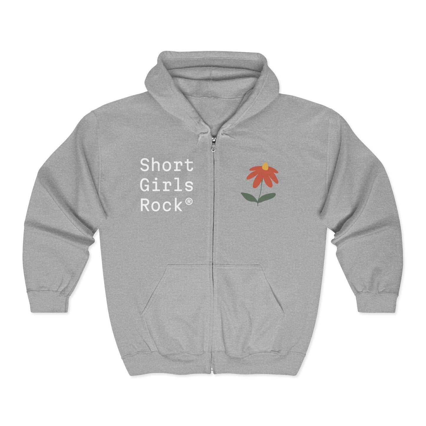 Full Zip Hooded Sweatshirt