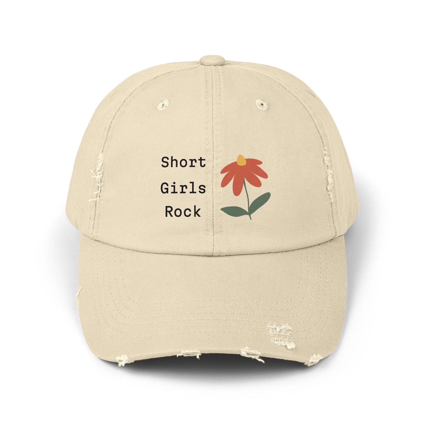 Unisex Distressed Cap - Let's Go