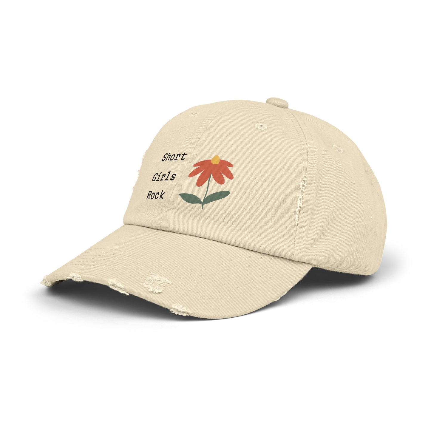 Unisex Distressed Cap - Let's Go