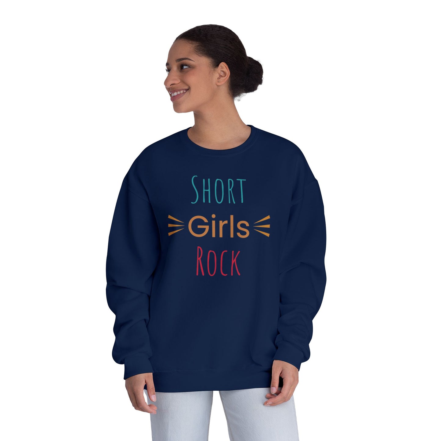 Warm and soft - Crewneck Sweatshirt - Short Girls Rock