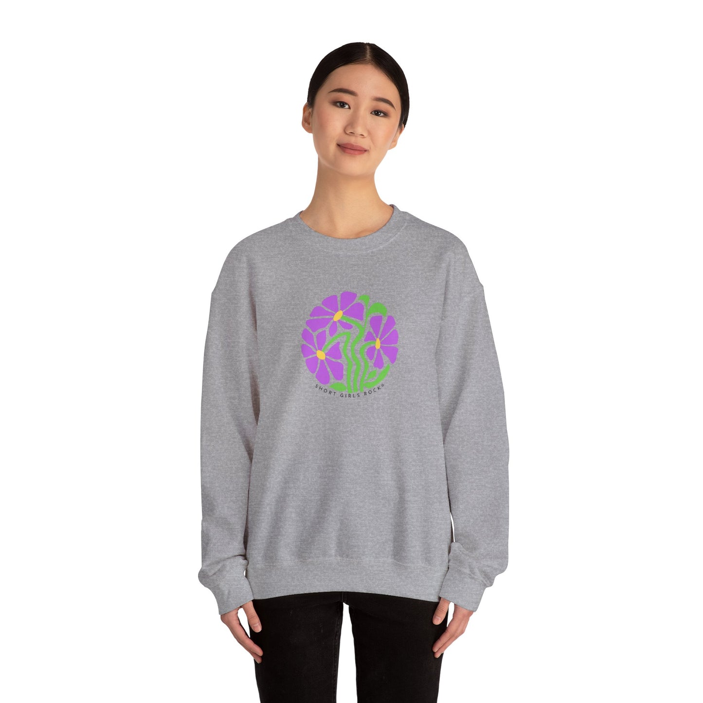Retro Design Crewneck Sweatshirt Comfort