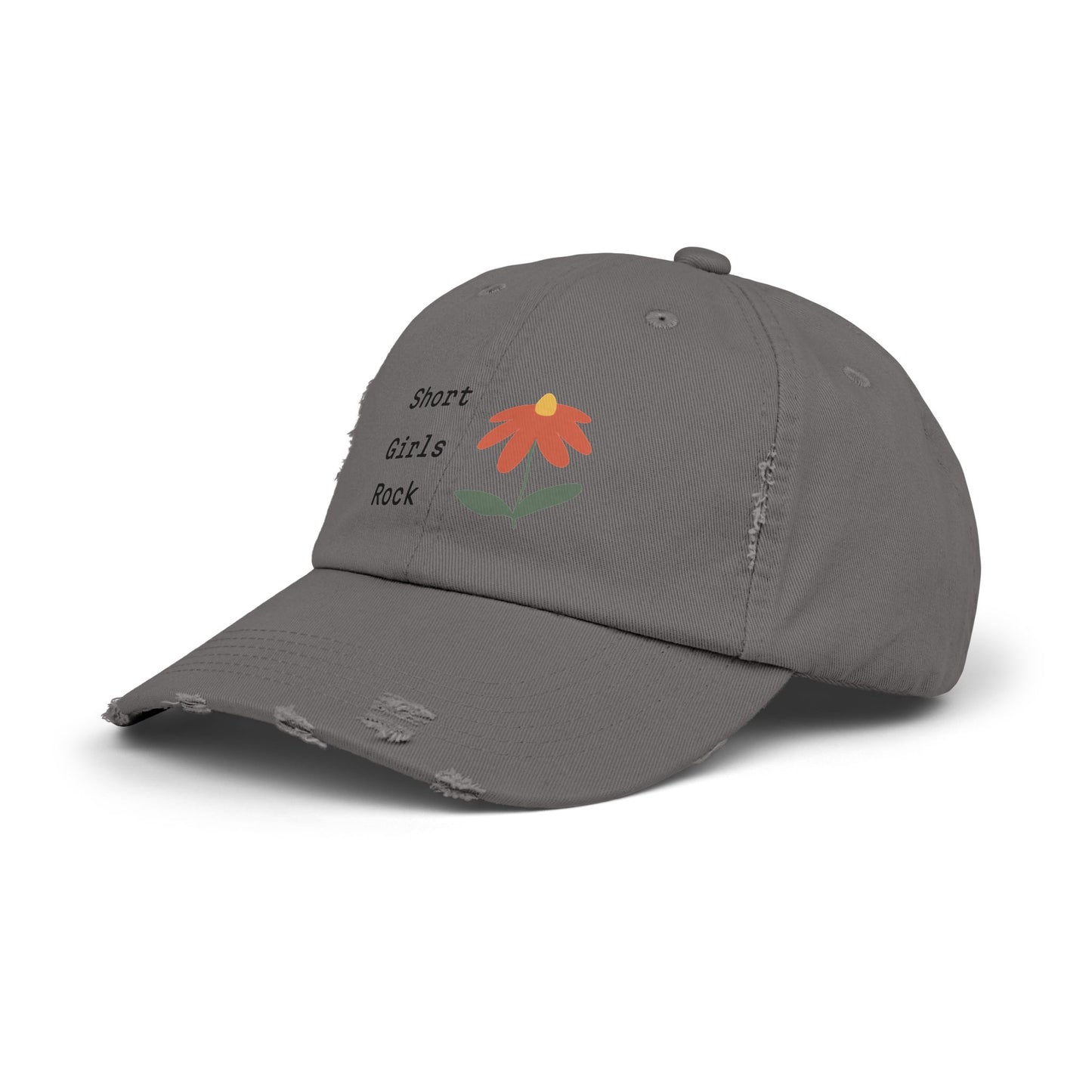 Unisex Distressed Cap - Let's Go