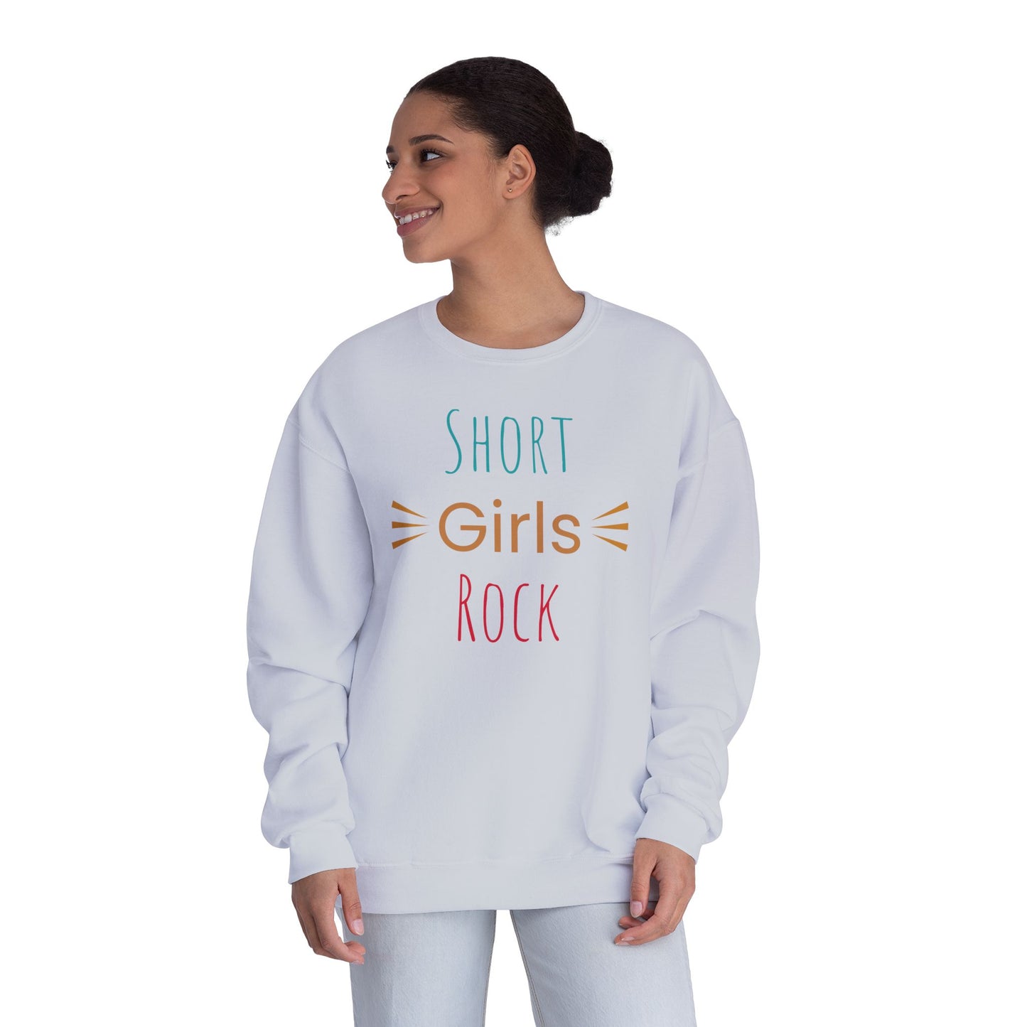 Warm and soft - Crewneck Sweatshirt - Short Girls Rock