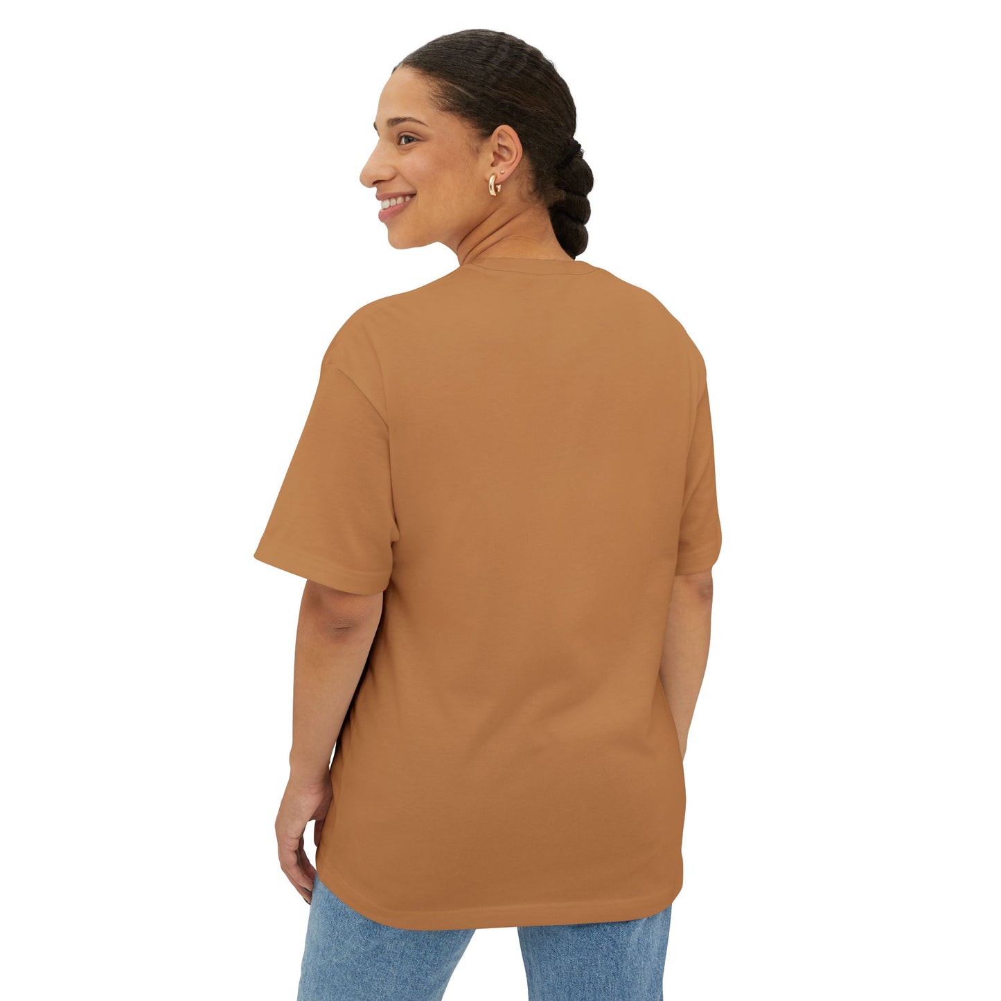 Oversized Tee Yellow Flower