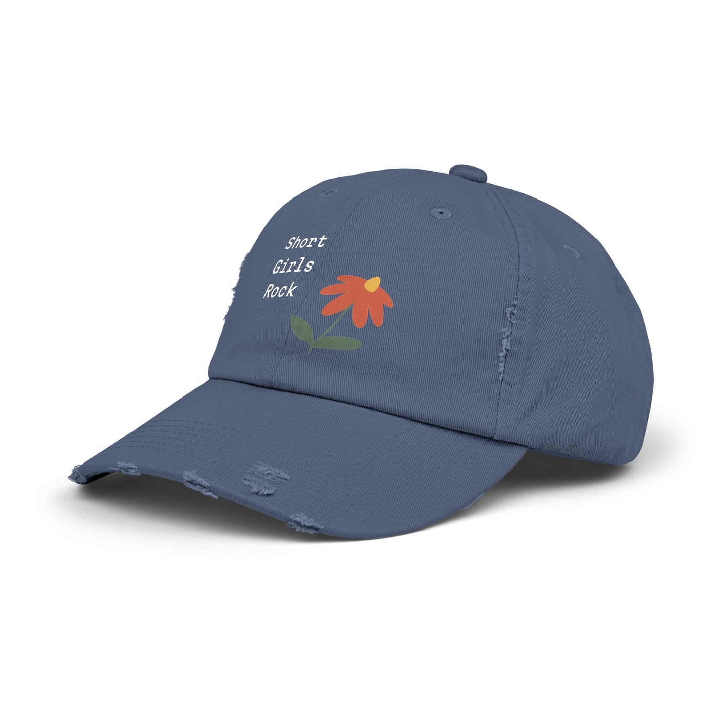Unisex Distressed Cap - Let's Go