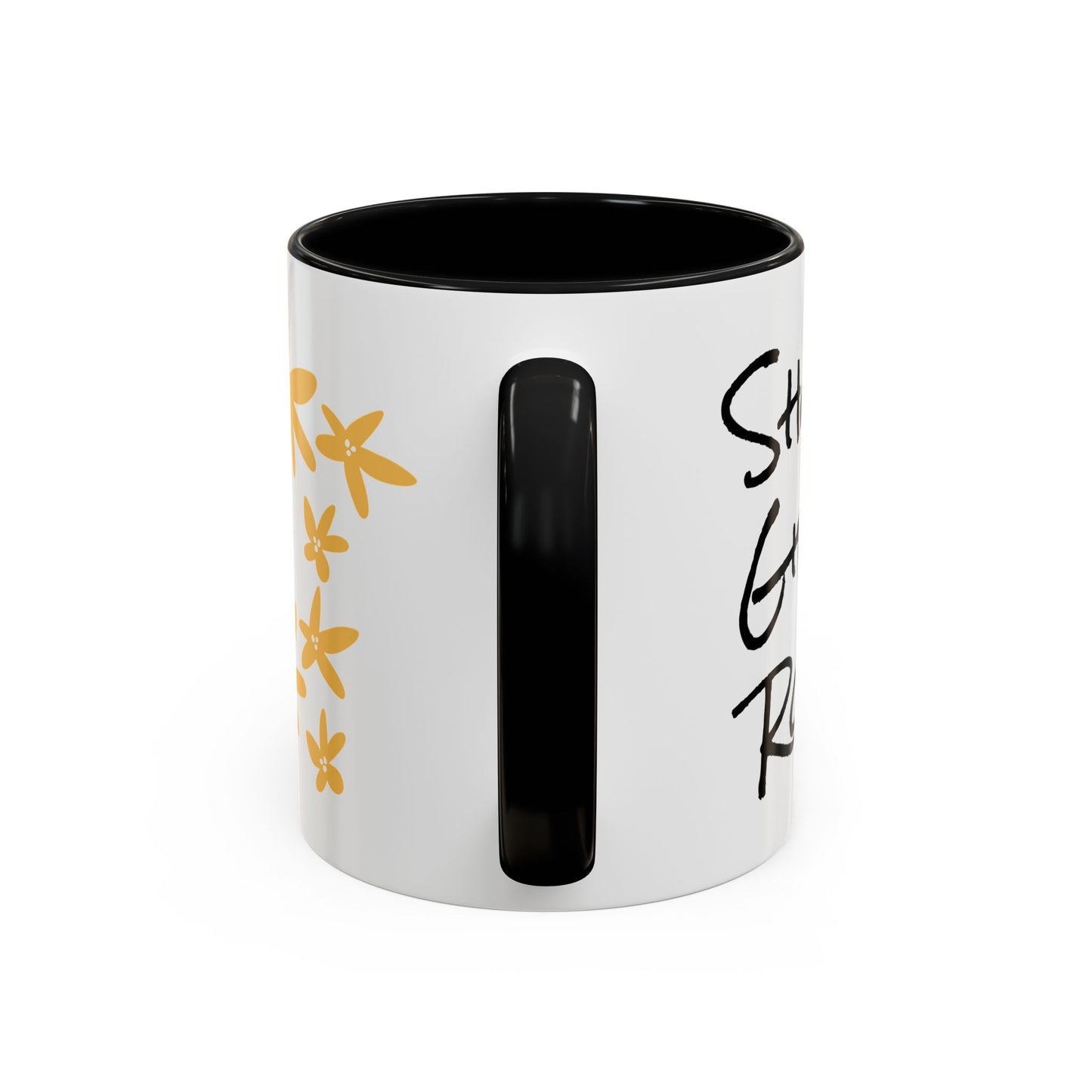Coffee Mug Yellow Flowers (11oz and 15oz)
