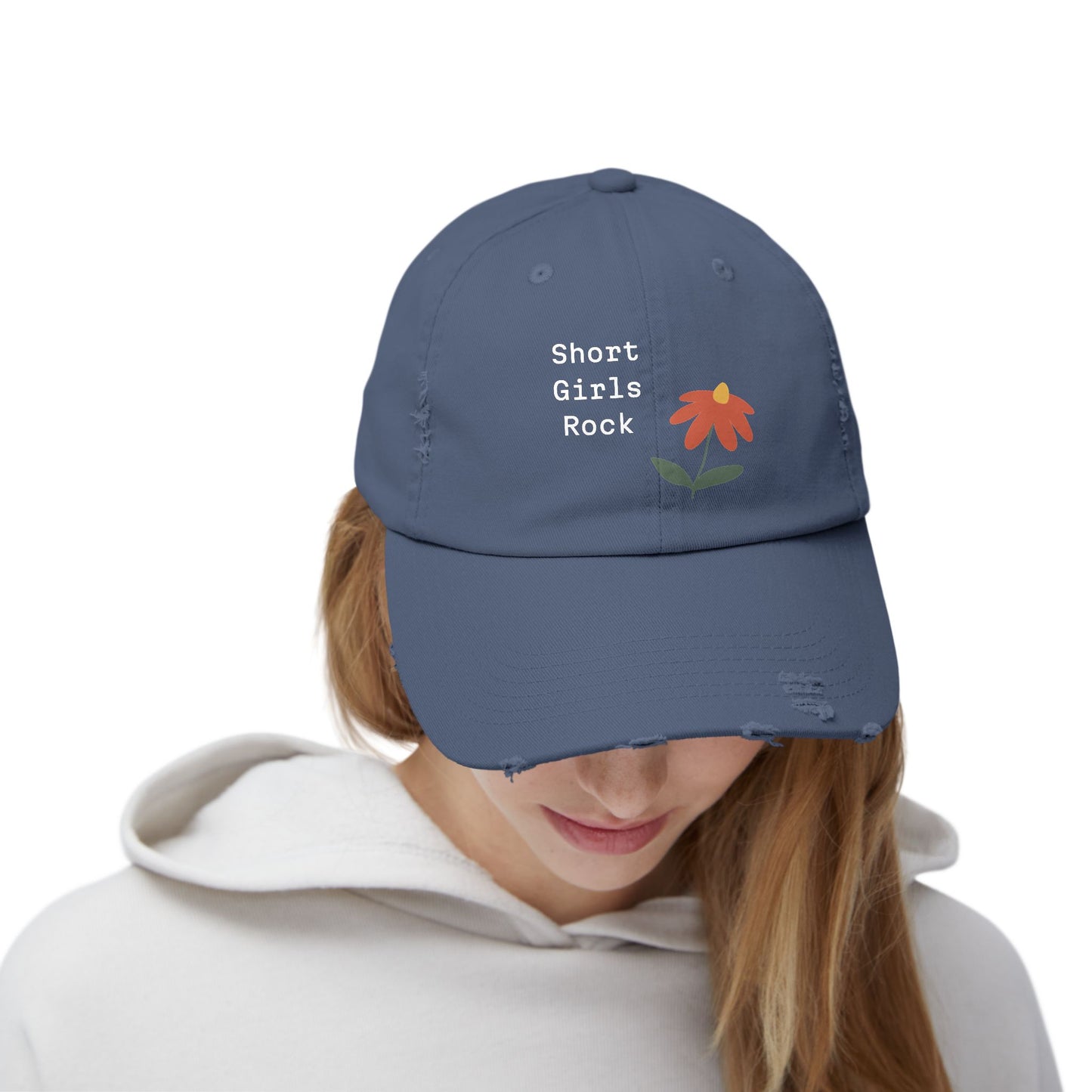 Unisex Distressed Cap - Let's Go