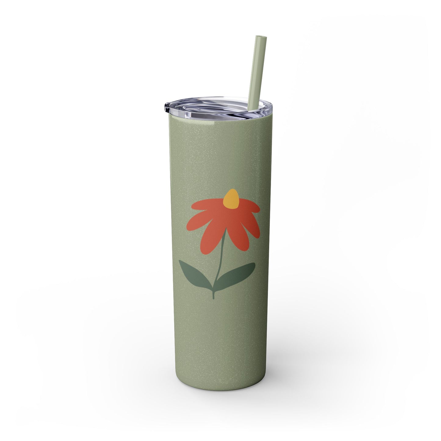 Skinny Tumbler with Straw, 20 oz