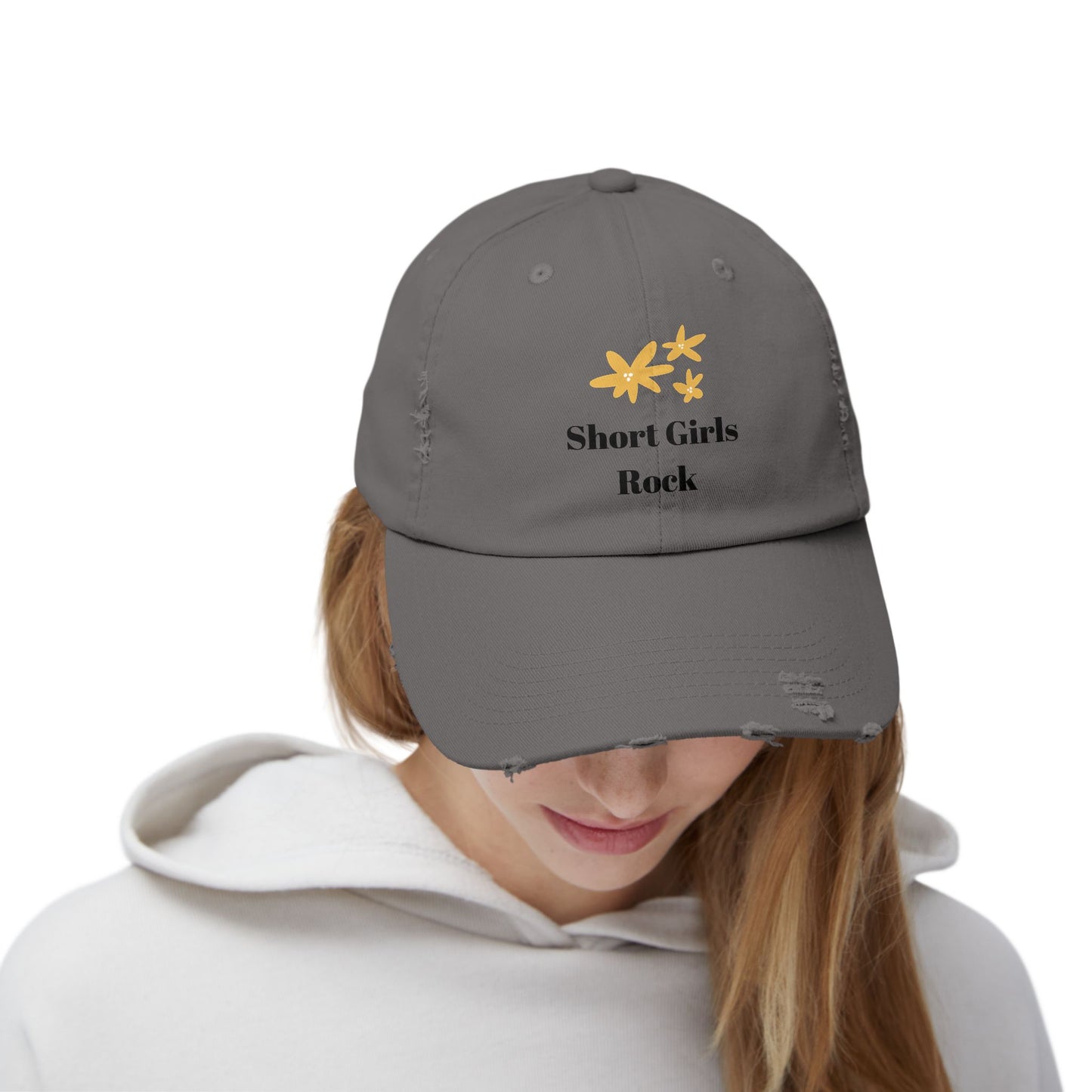 Unisex Distressed Cap - Fun to wear