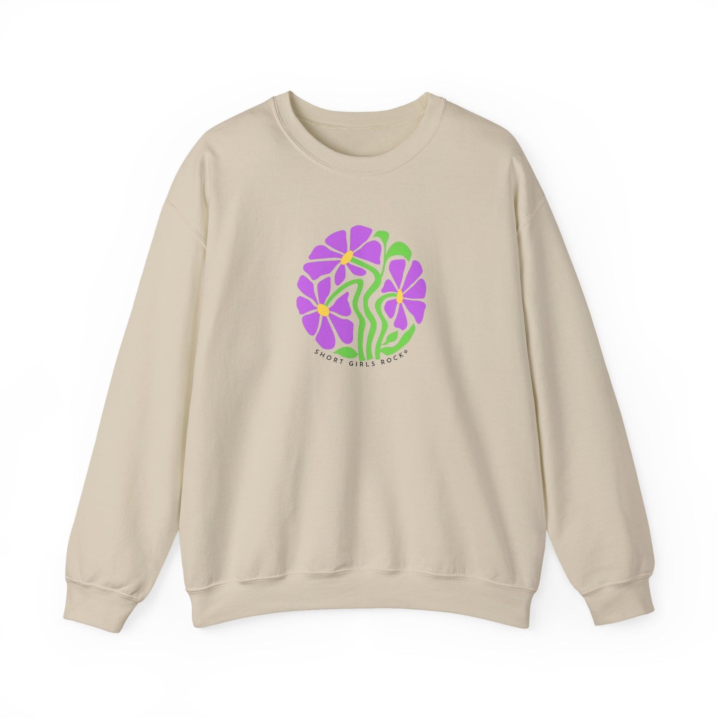 Retro Design Crewneck Sweatshirt Comfort