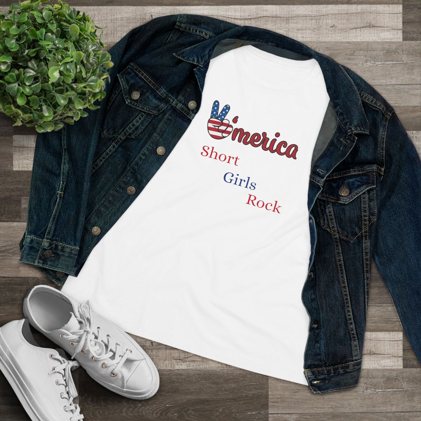 Women's Cotton Tee - Celebrate Independence Day!