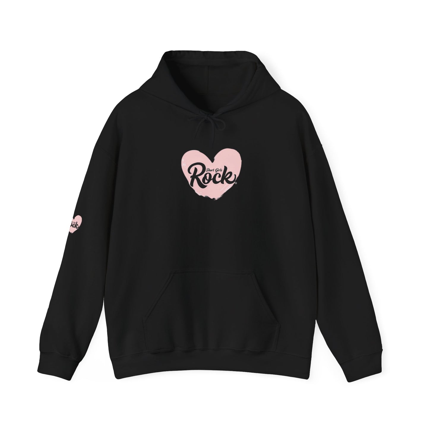 Pink Heart Unisex Fit Hoodie