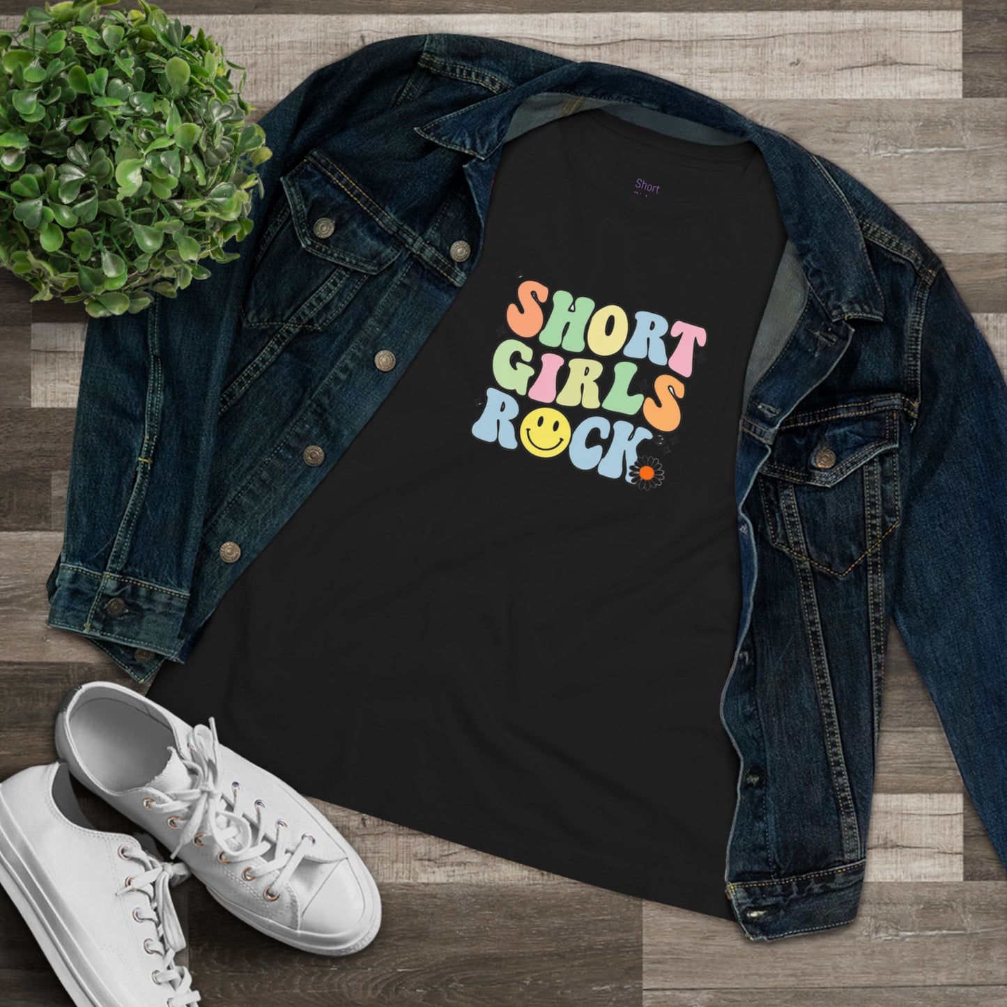 Women's Cotton Tee - Retro Vibe