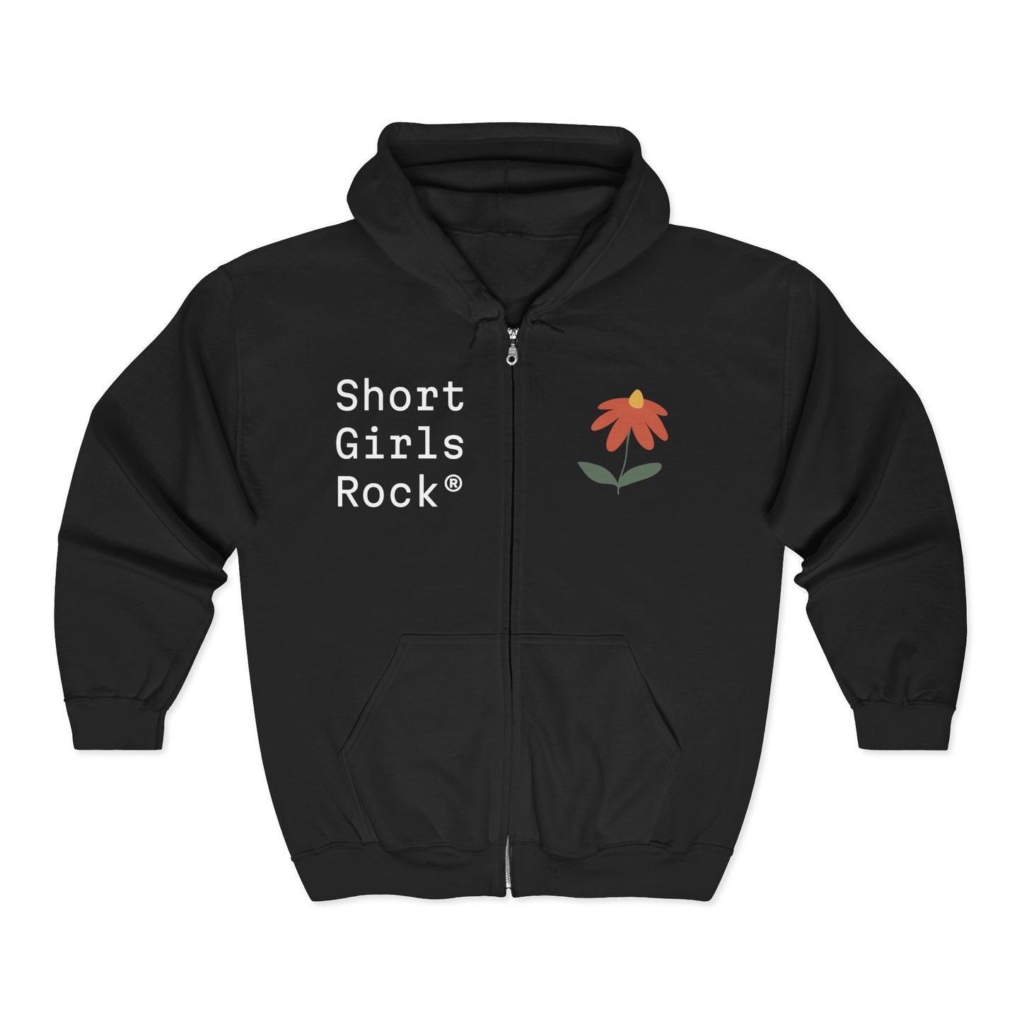 Full Zip Hooded Sweatshirt