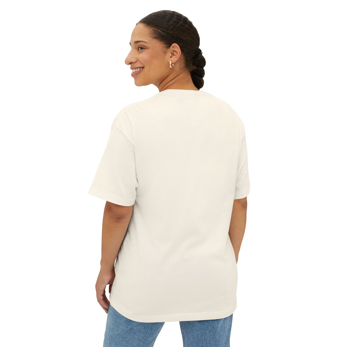 Oversized Tee Yellow Flower