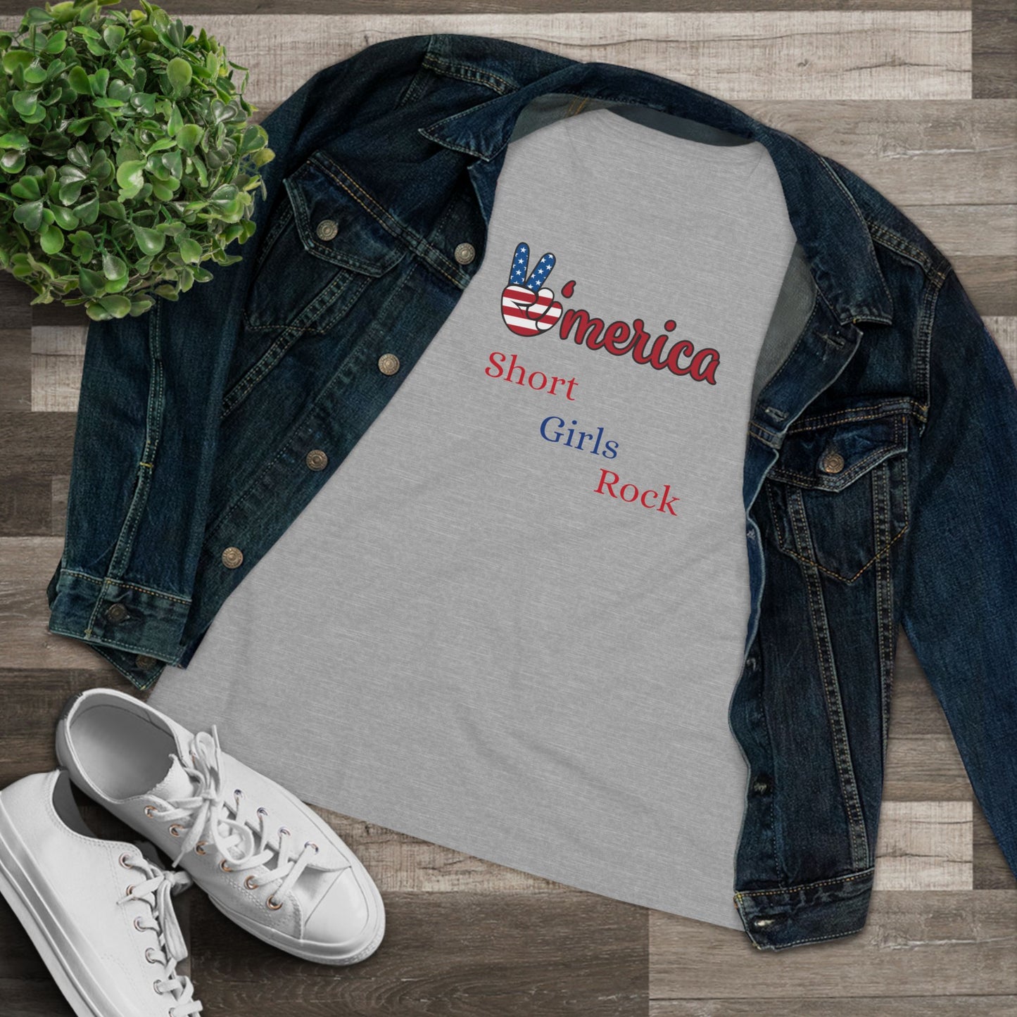 Women's Cotton Tee - Celebrate Independence Day!