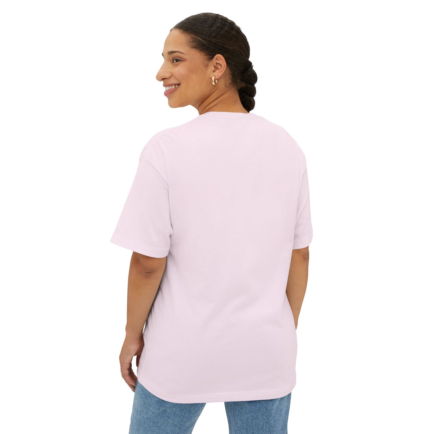 Oversized Tee Yellow Flower