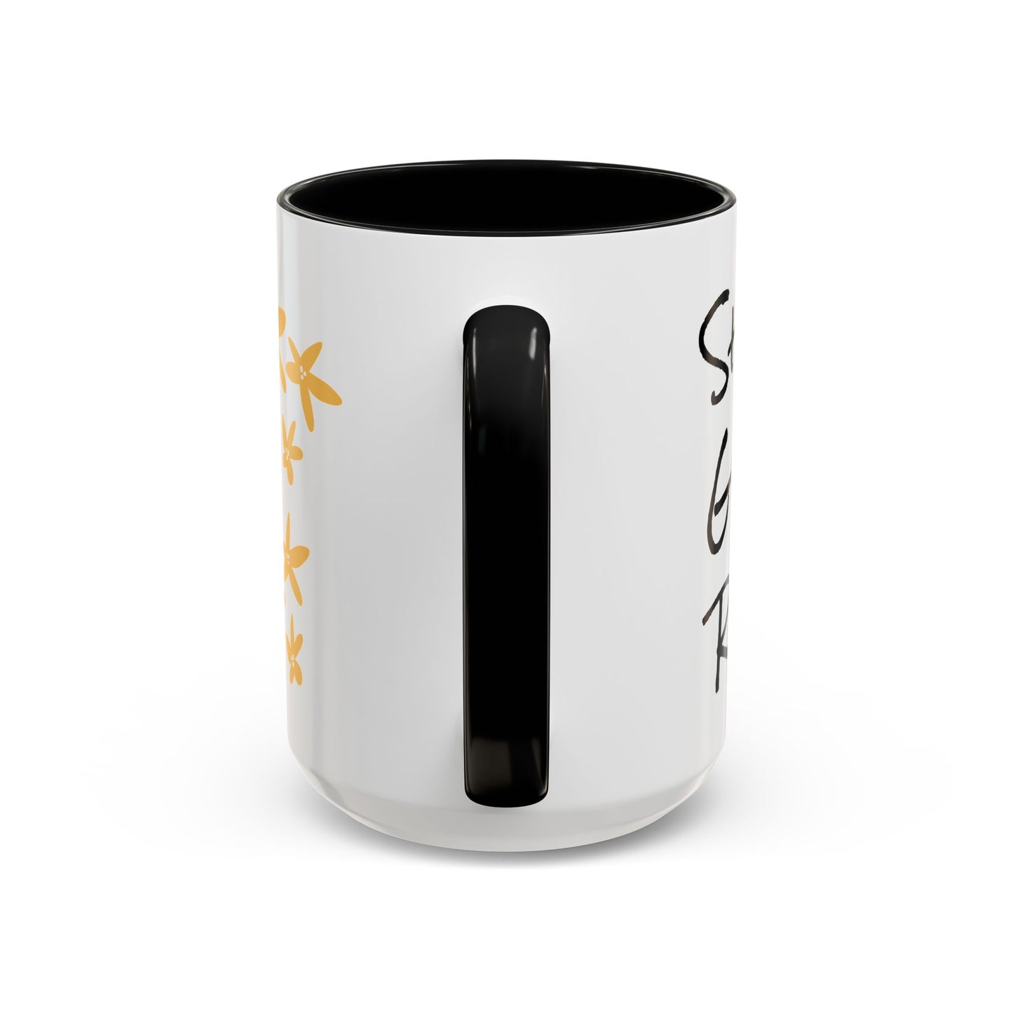 Coffee Mug Yellow Flowers (11oz and 15oz)