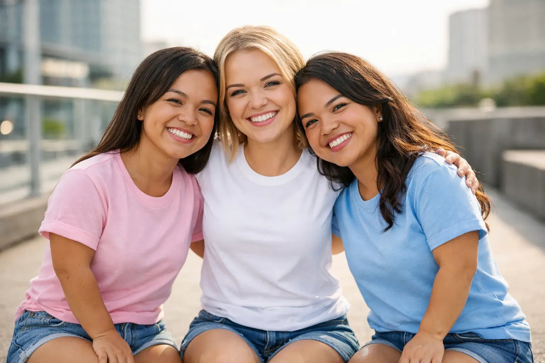 How to Match Sister Shirts With Your Short Girl Crew