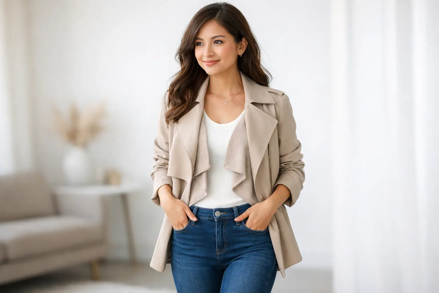 Layering for Petites That Keeps Your Shape