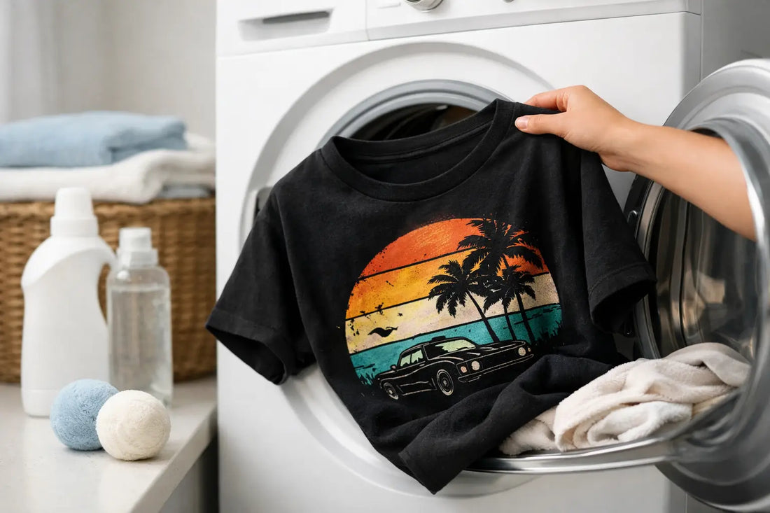How to Wash Graphic Shirts Without Fading Them