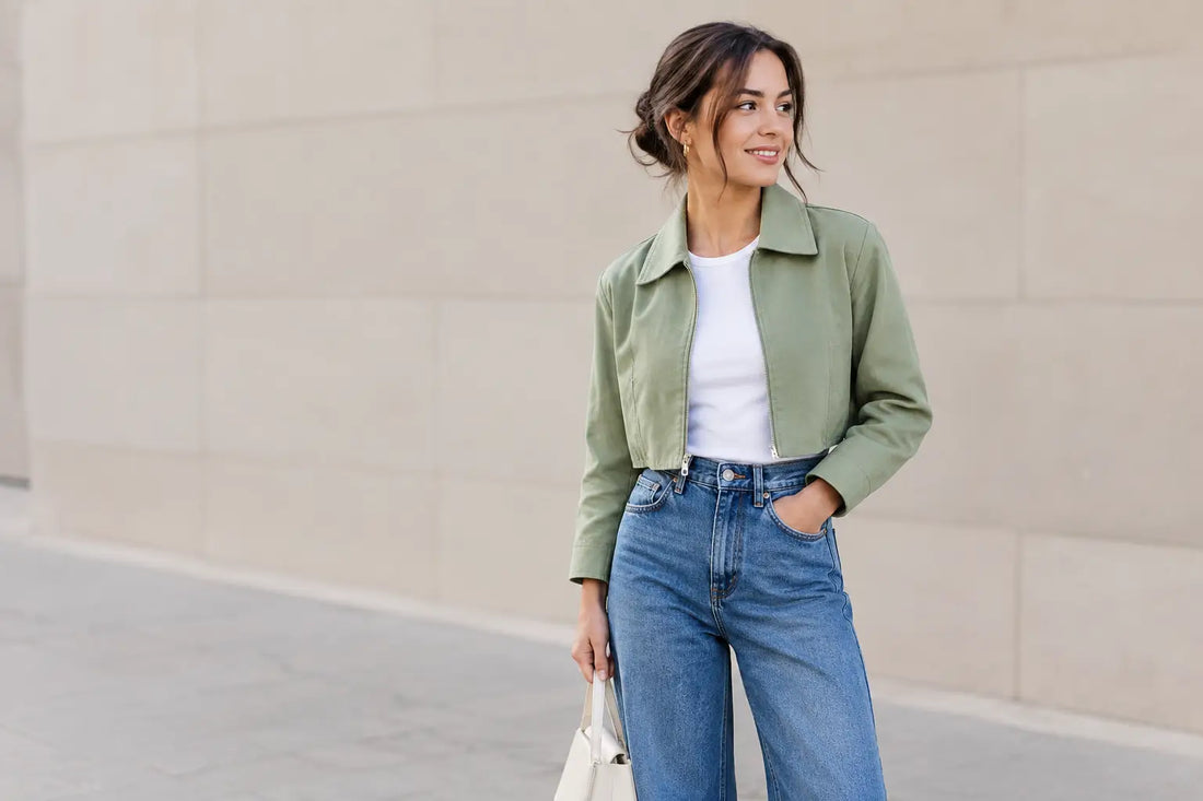 How to Style Cropped Jackets When You’re Petite
