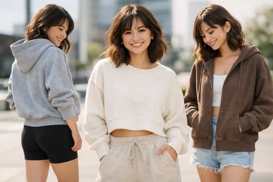 Short Girl Sweatshirt Styles We Actually Love