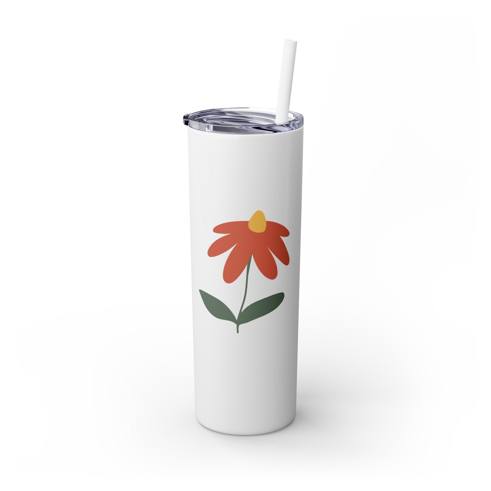 Skinny Tumbler with Straw, 20 oz
