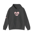 Pink Heart Unisex Fit Hoodie