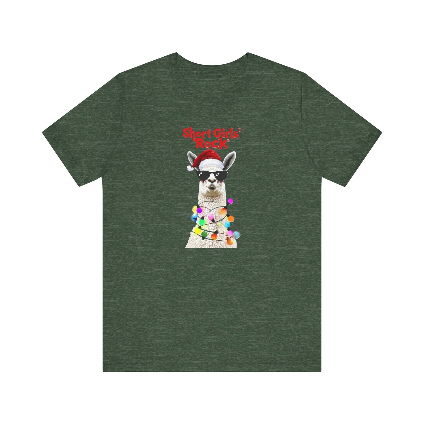 Lama Lights - Holiday Short Sleeve Tee