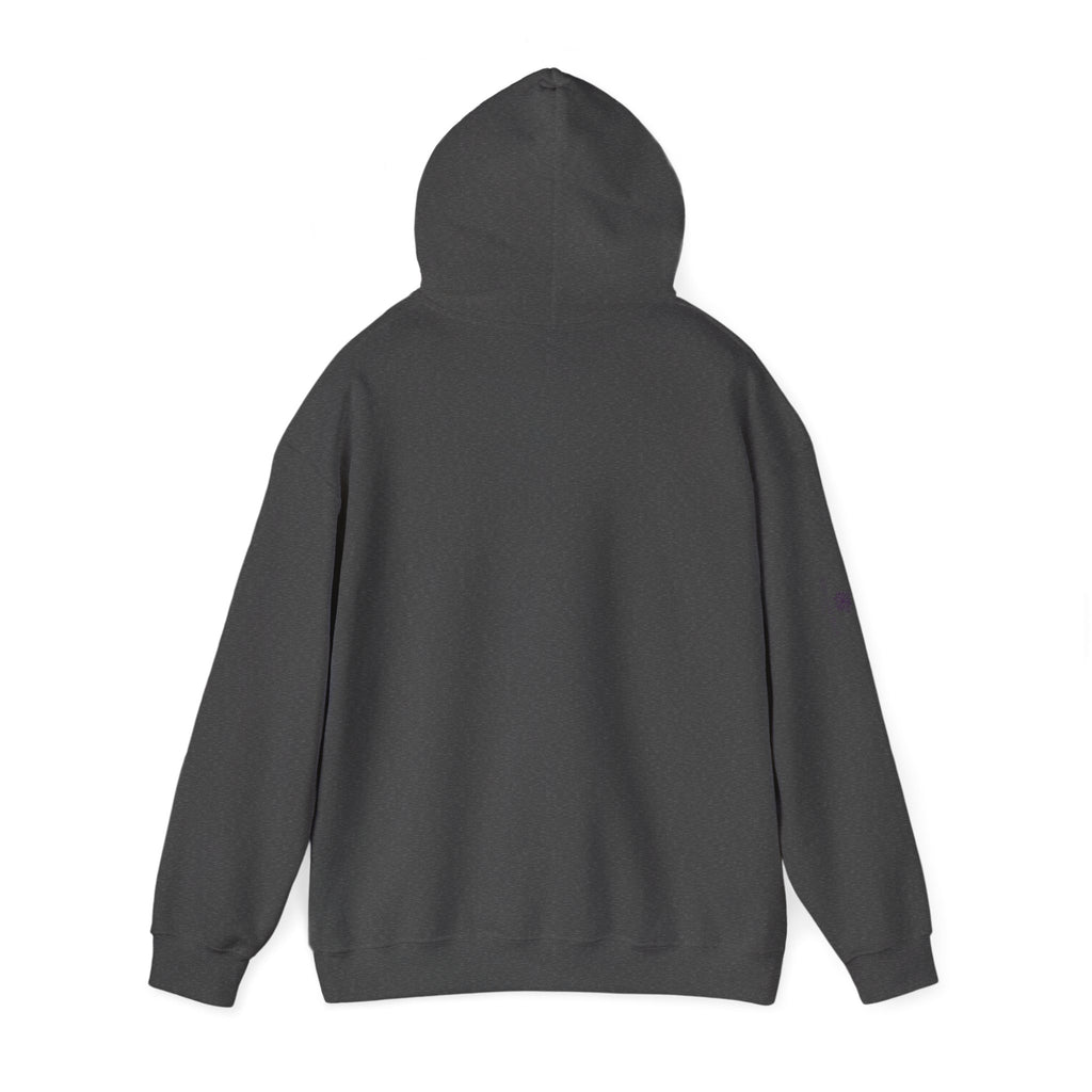 Be an Original.   Purple flower hoodie