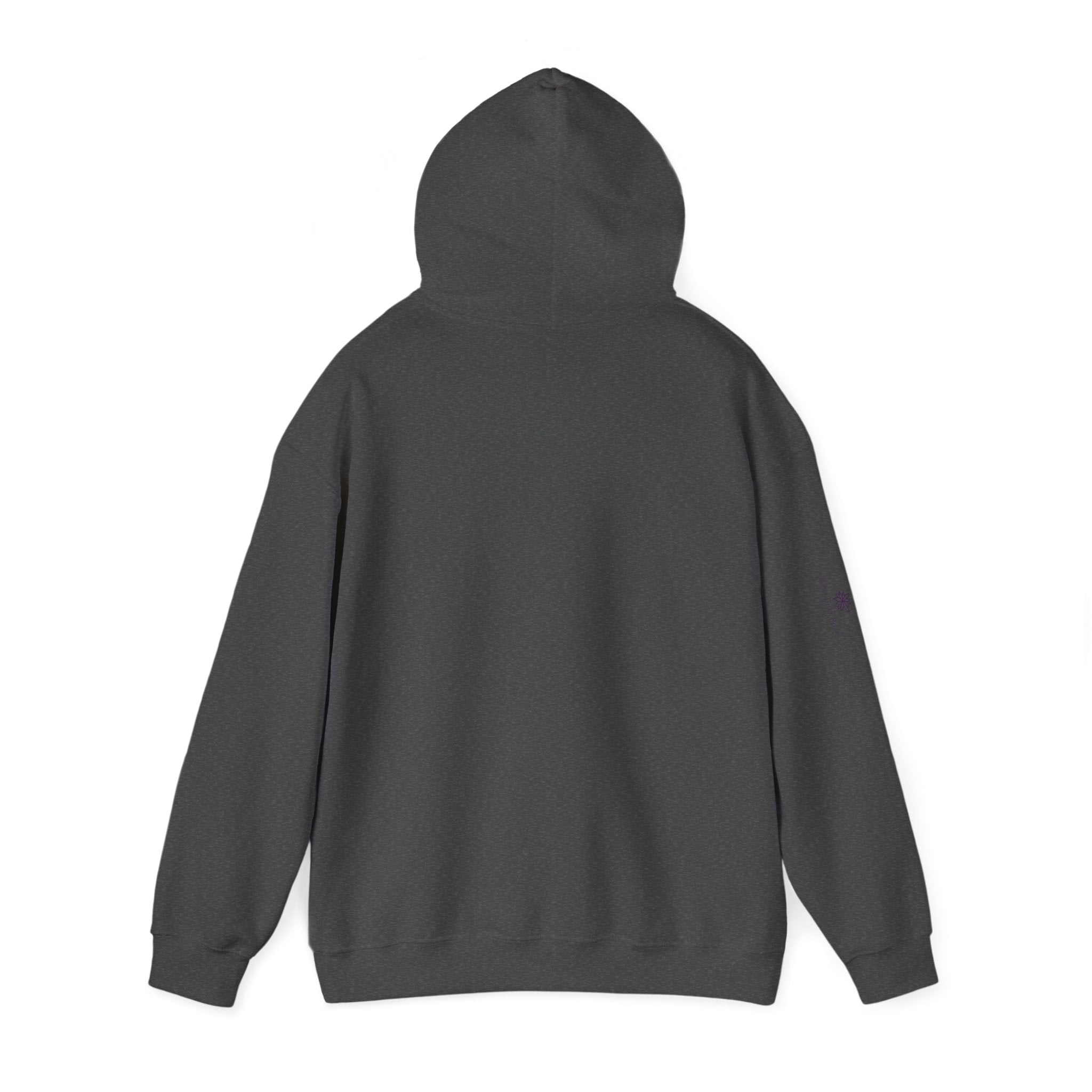 Be an Original.   Purple flower hoodie