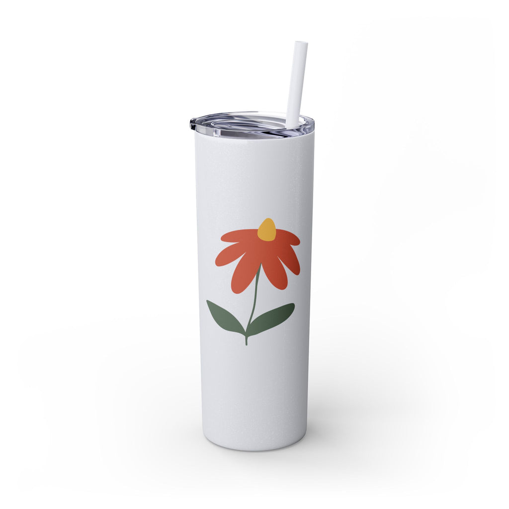 Skinny Tumbler with Straw, 20 oz
