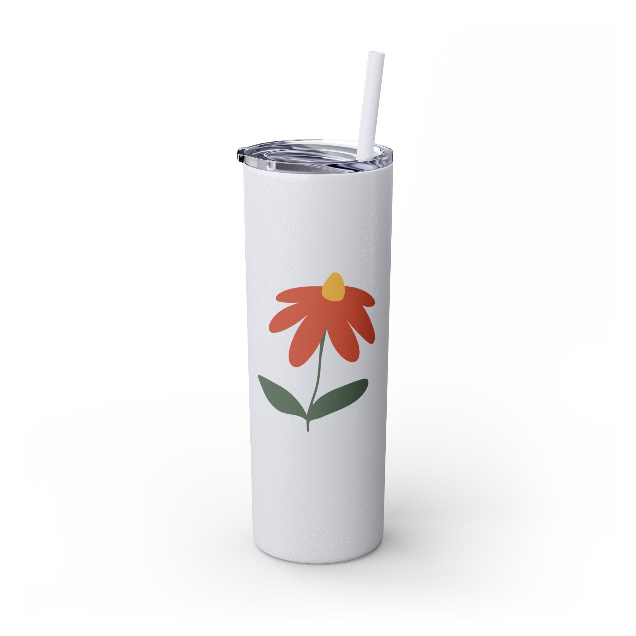 Skinny Tumbler with Straw, 20 oz