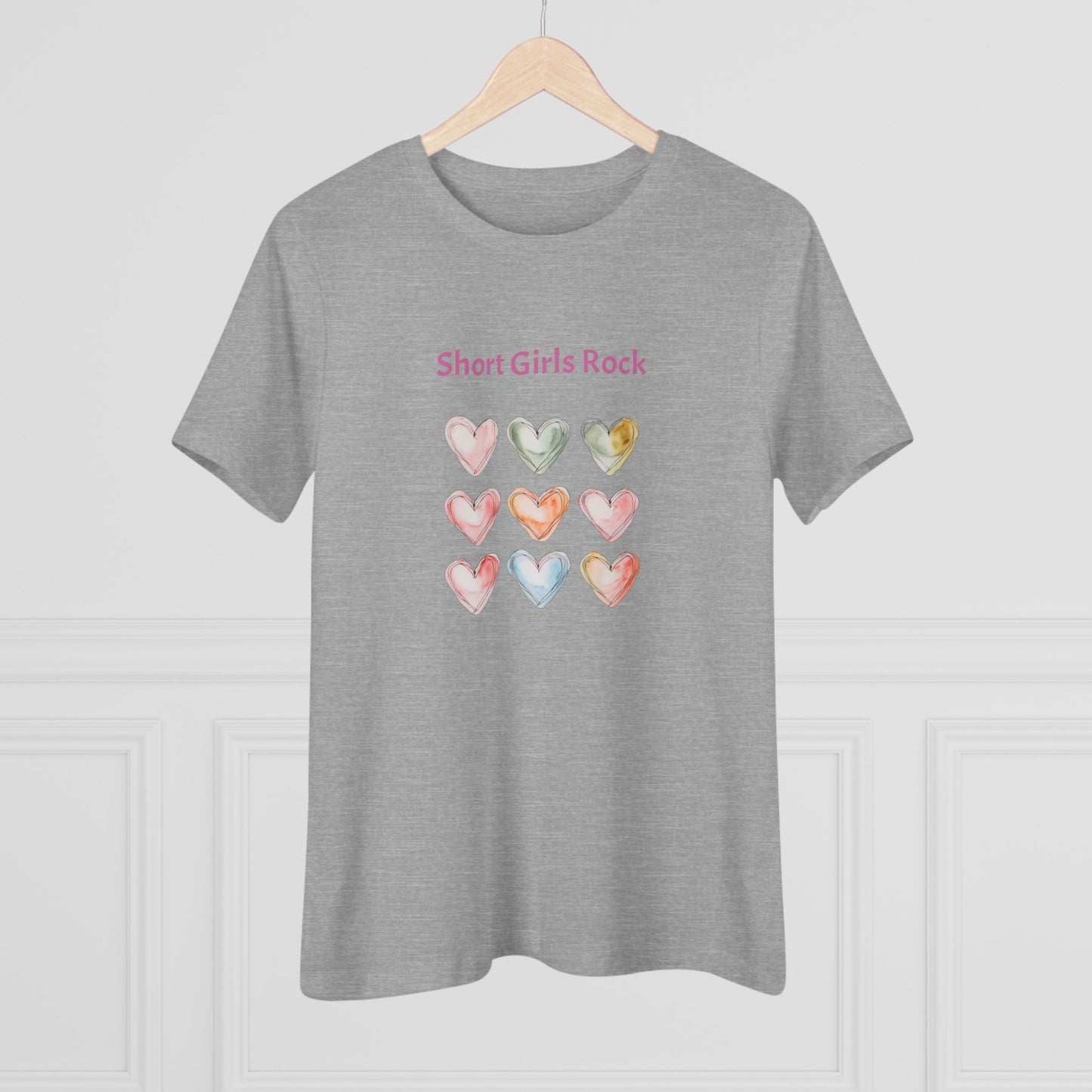 Hearts Hearts Hearts - Women's Cotton Tee