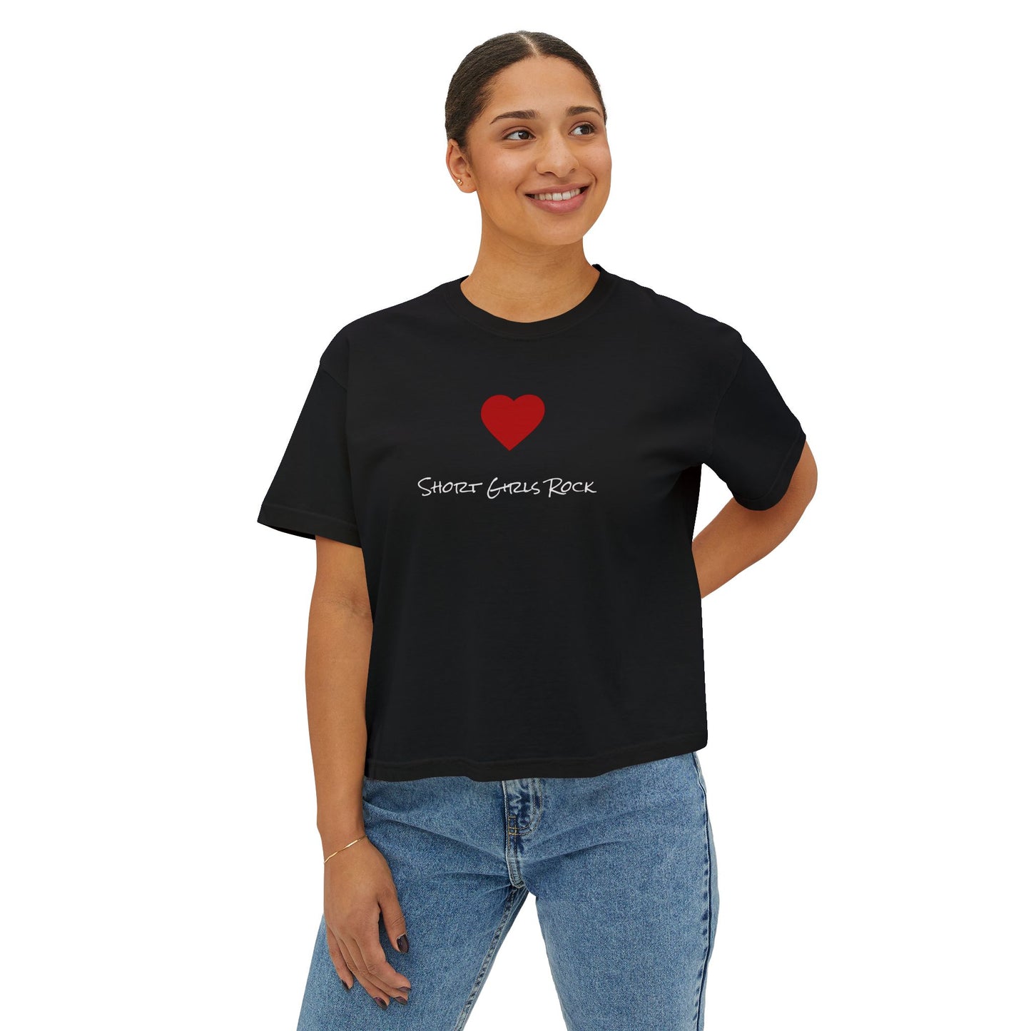 You Are My Heart Women's Boxy Tee — Romantic Valentine’s Day Casual Top