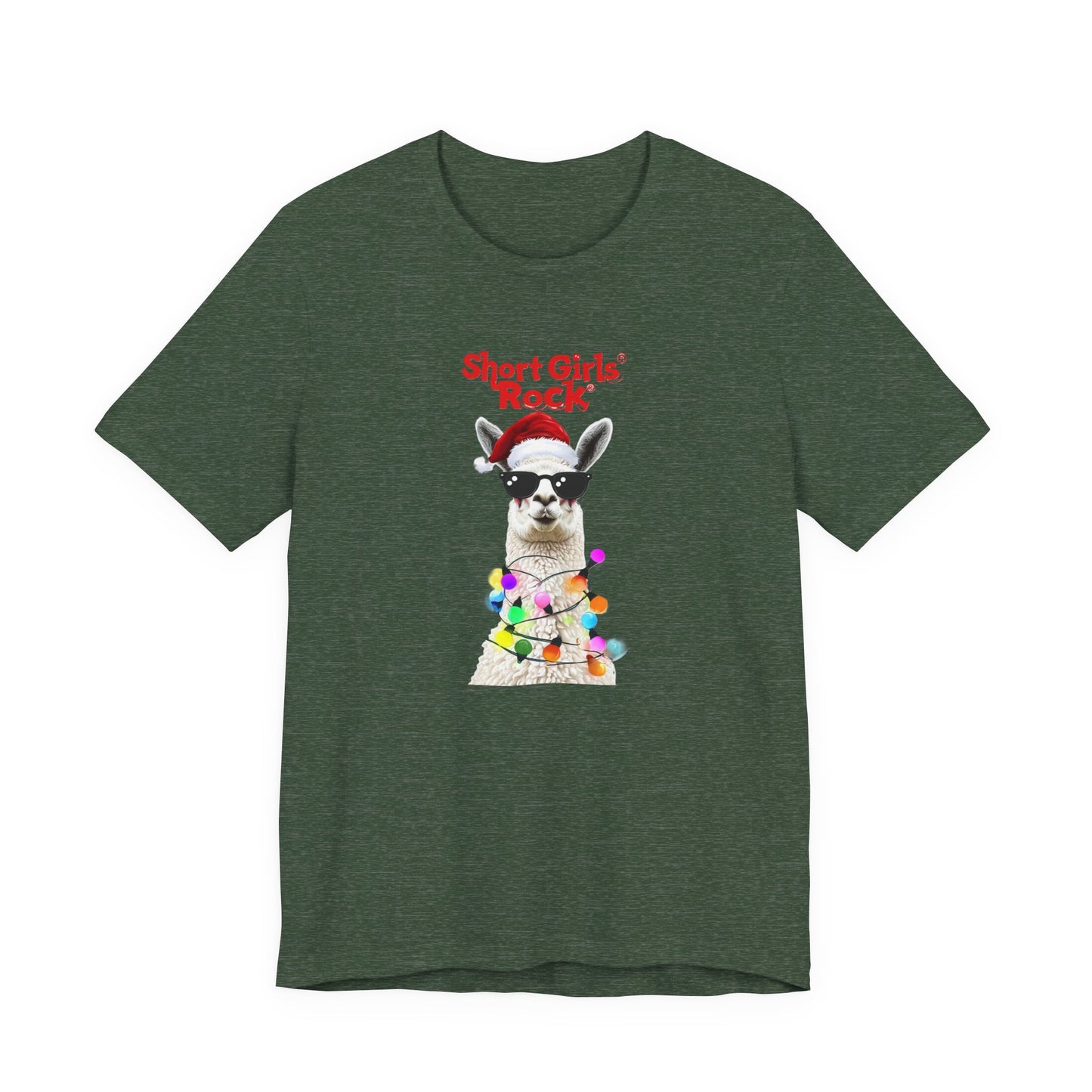 Lama Lights - Holiday Short Sleeve Tee