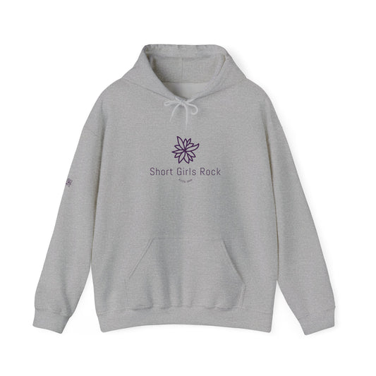 Be an Original.   Purple flower hoodie