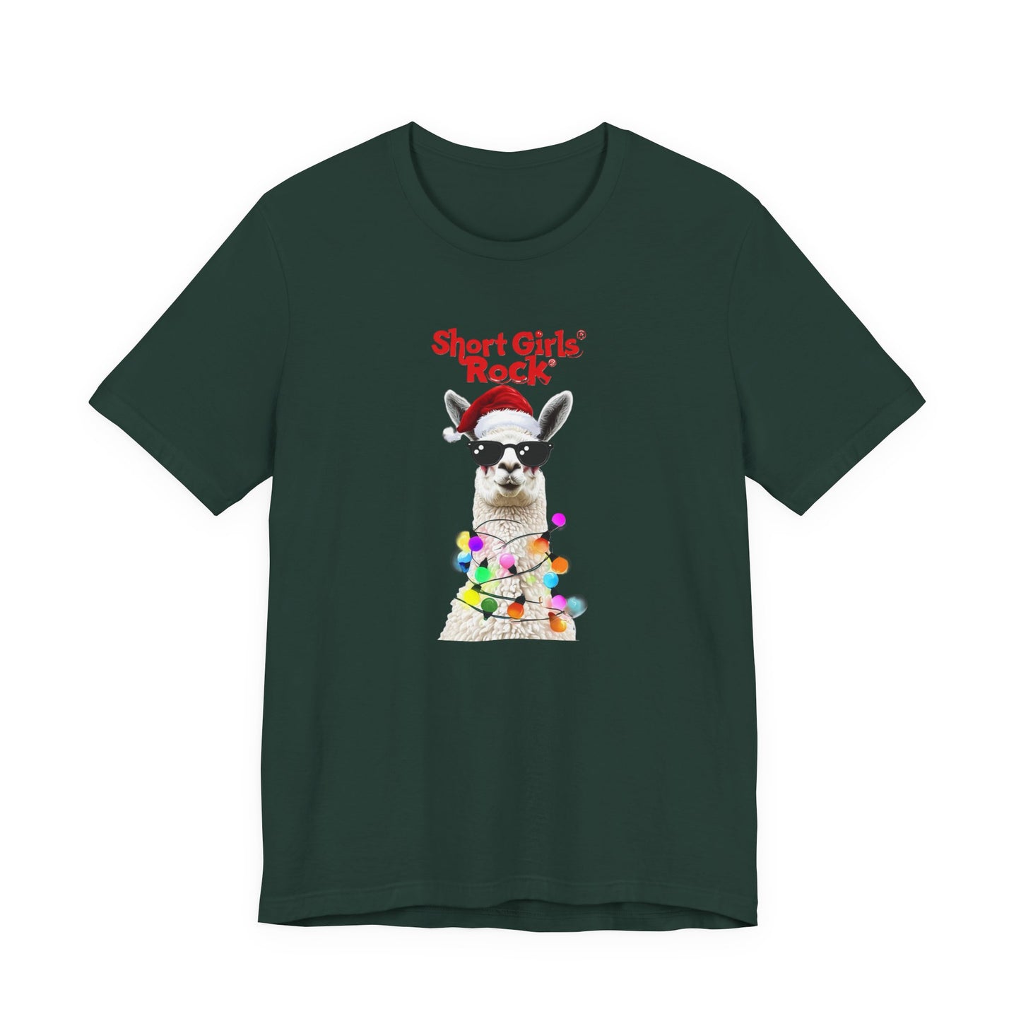 Lama Lights - Holiday Short Sleeve Tee