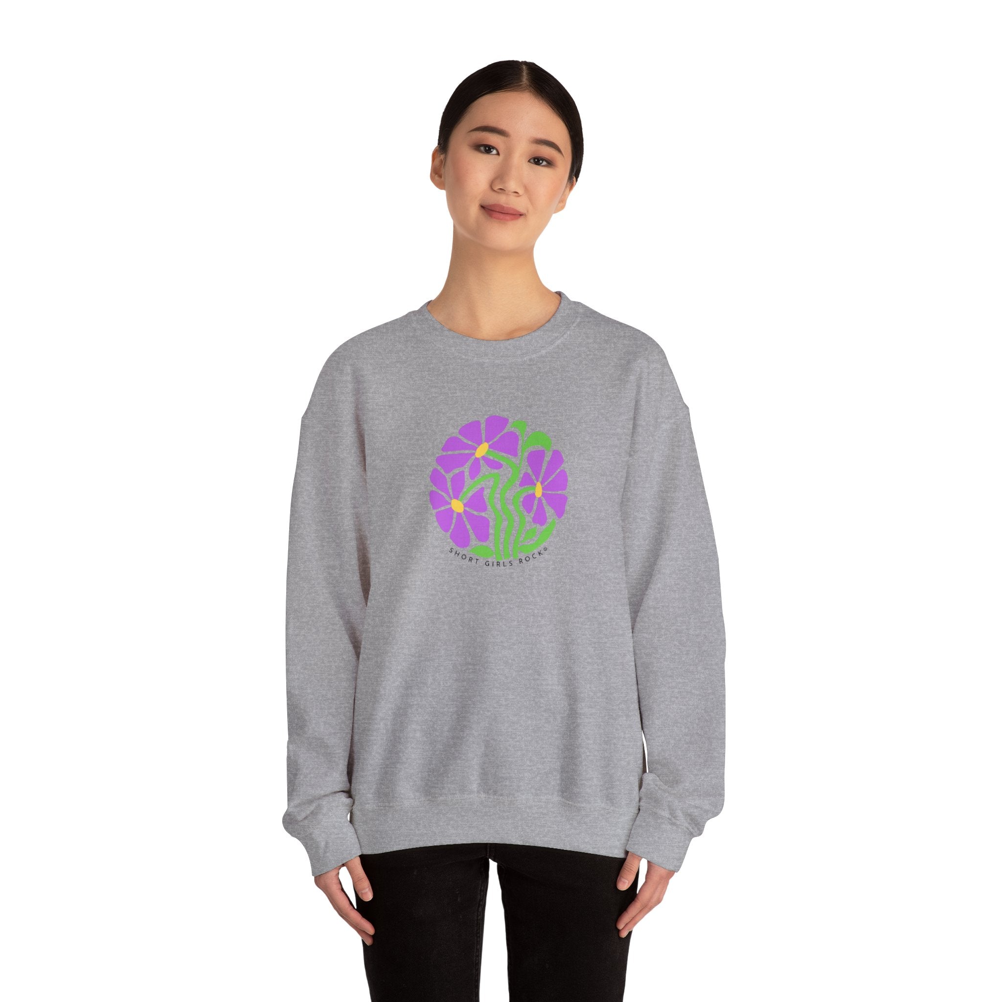 Retro Design Crewneck Sweatshirt Comfort