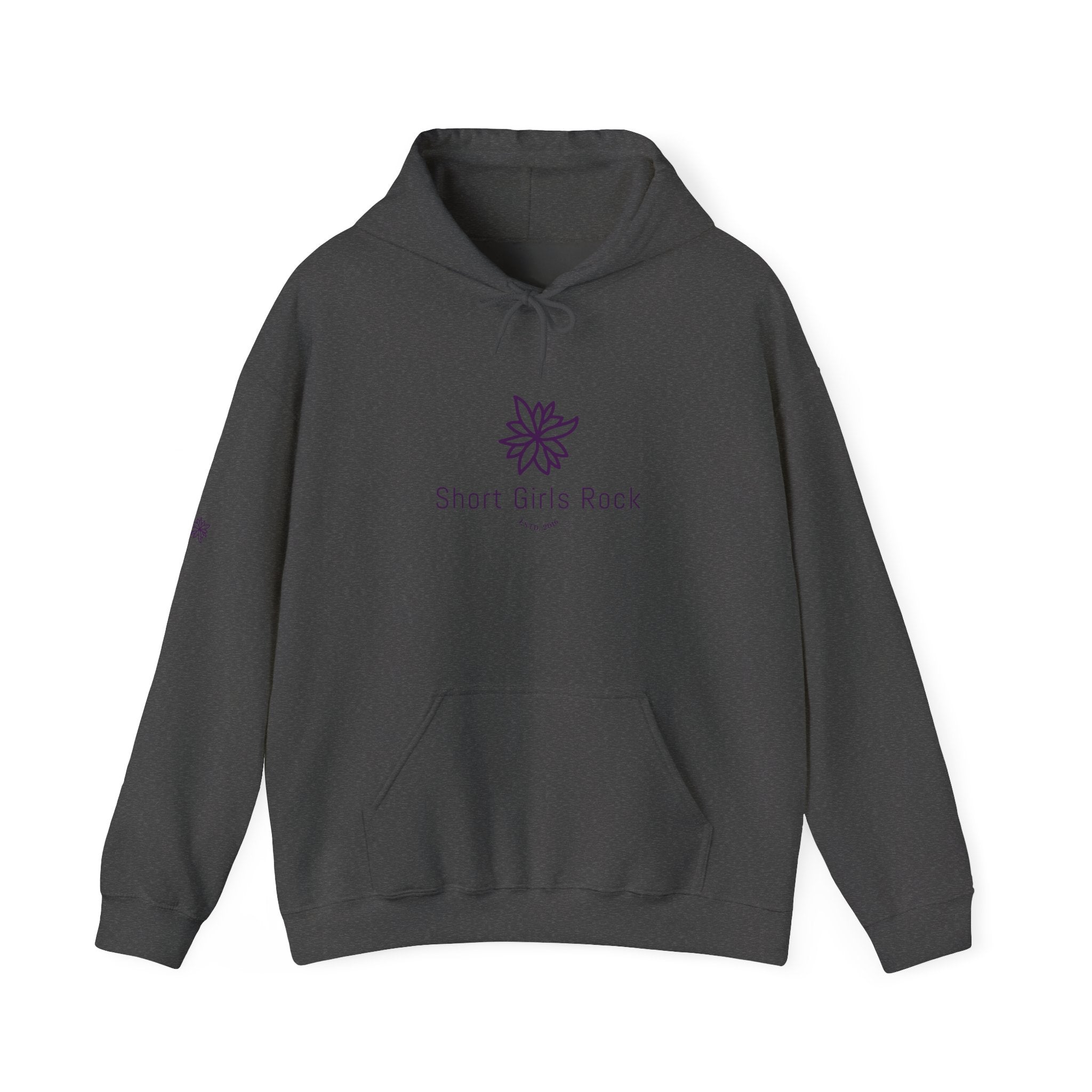 Be an Original.   Purple flower hoodie