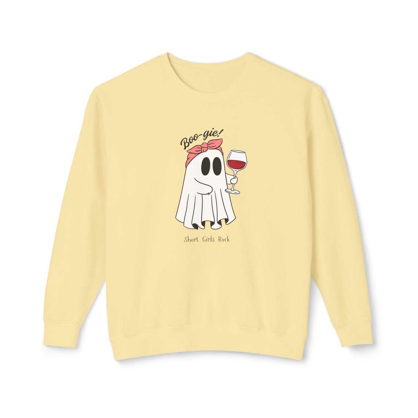 Boo-gie Halloween Fun Lightweight Crewneck Sweatshirt