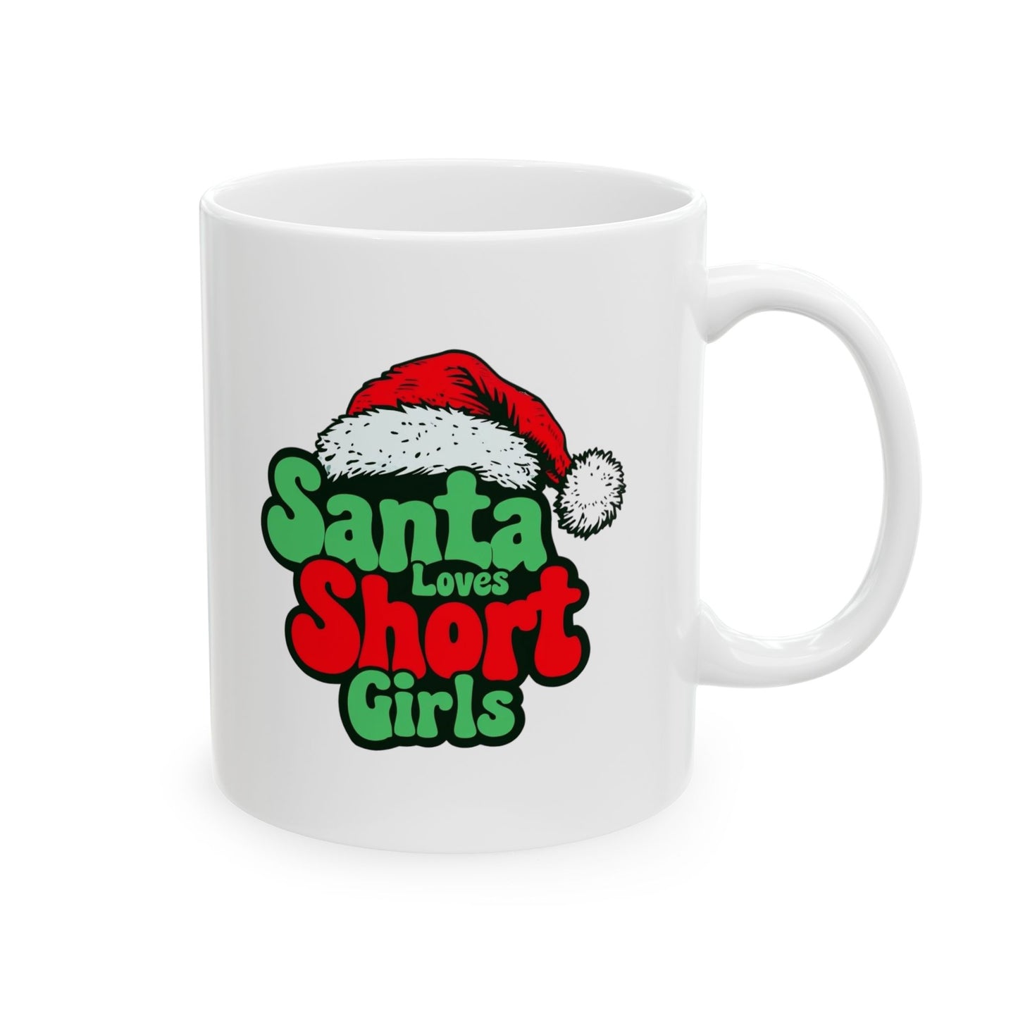 Ceramic Mug, 11 oz. Holiday mug.