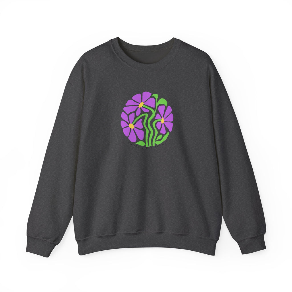 Retro Design Crewneck Sweatshirt Comfort
