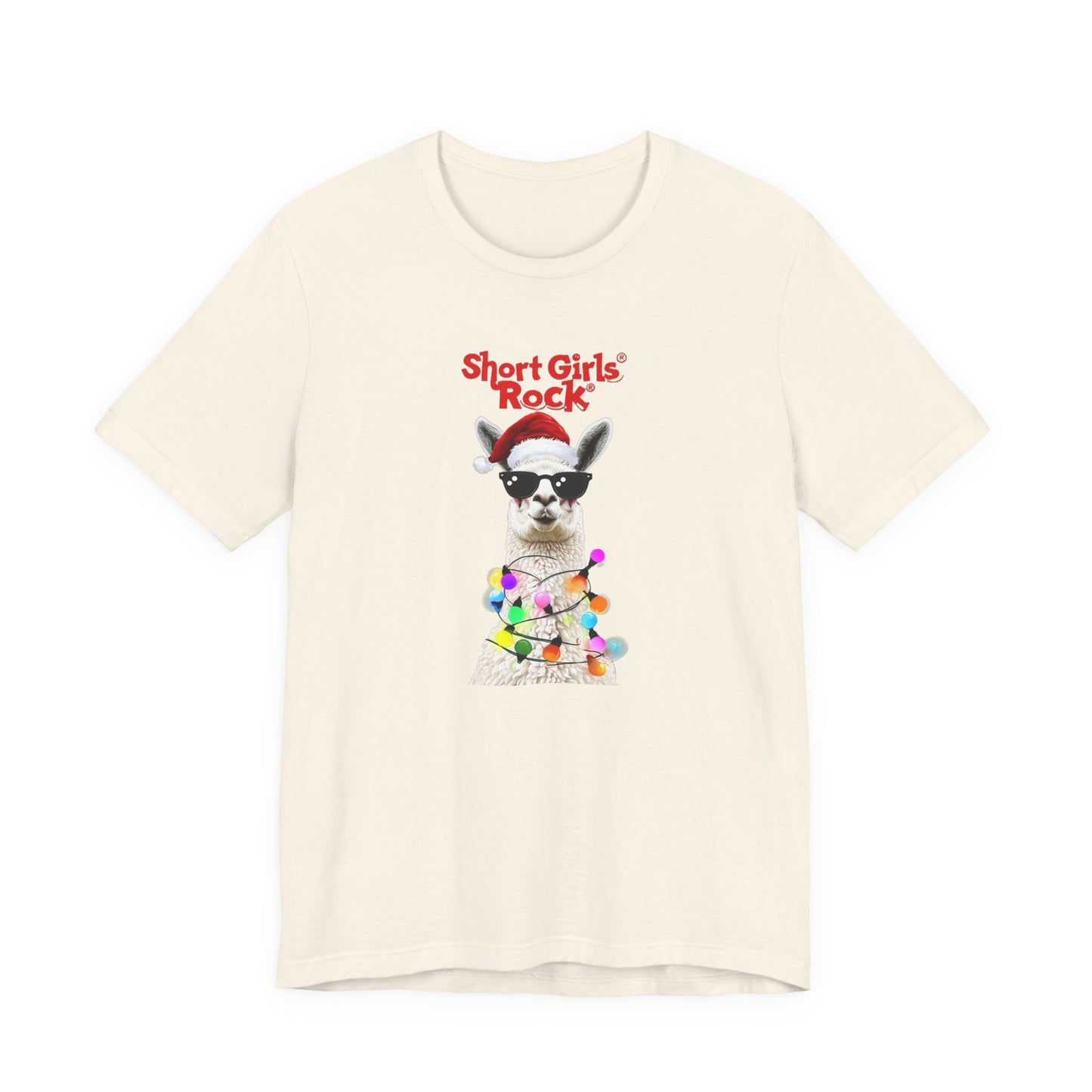 Lama Lights - Holiday Short Sleeve Tee