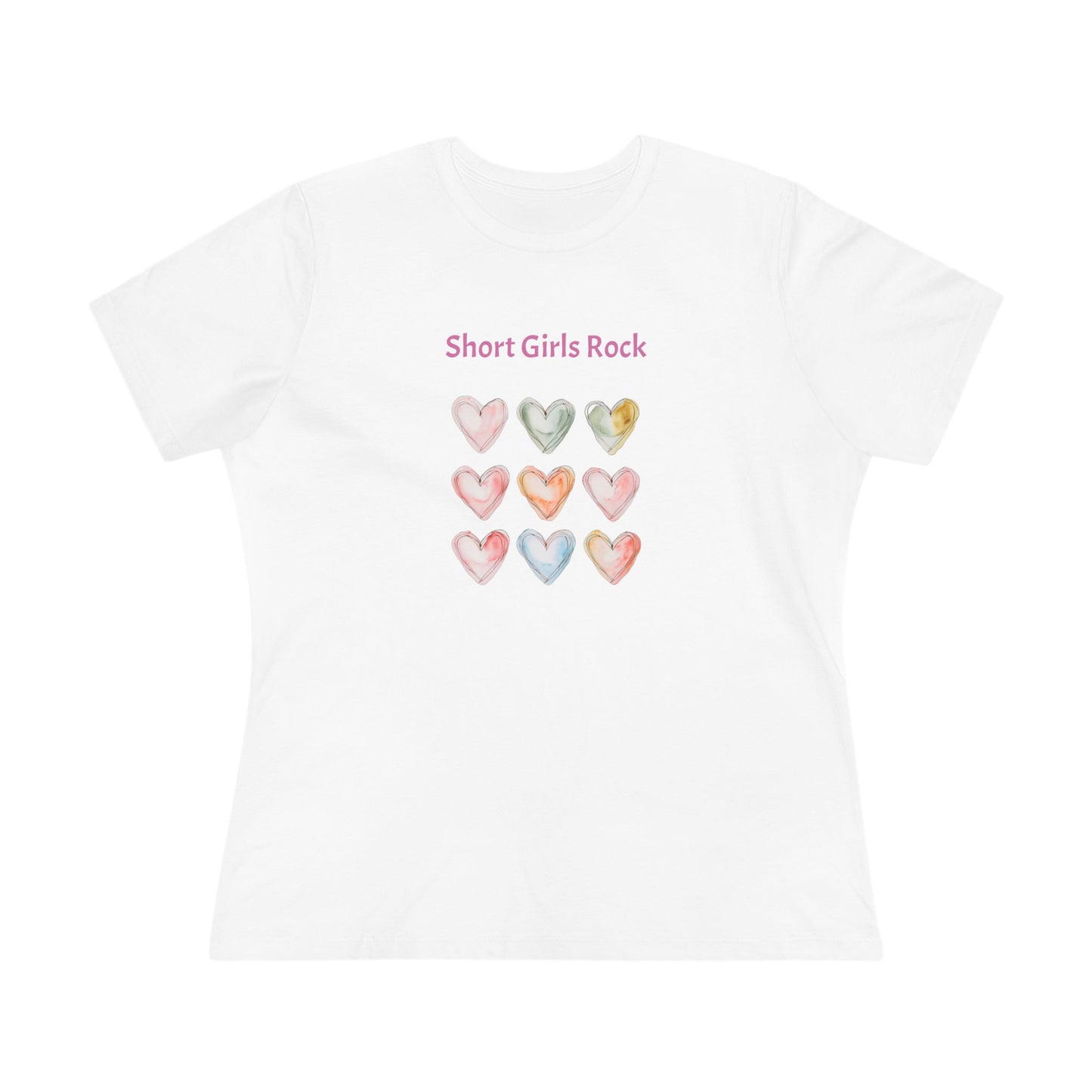 Hearts Hearts Hearts - Women's Cotton Tee