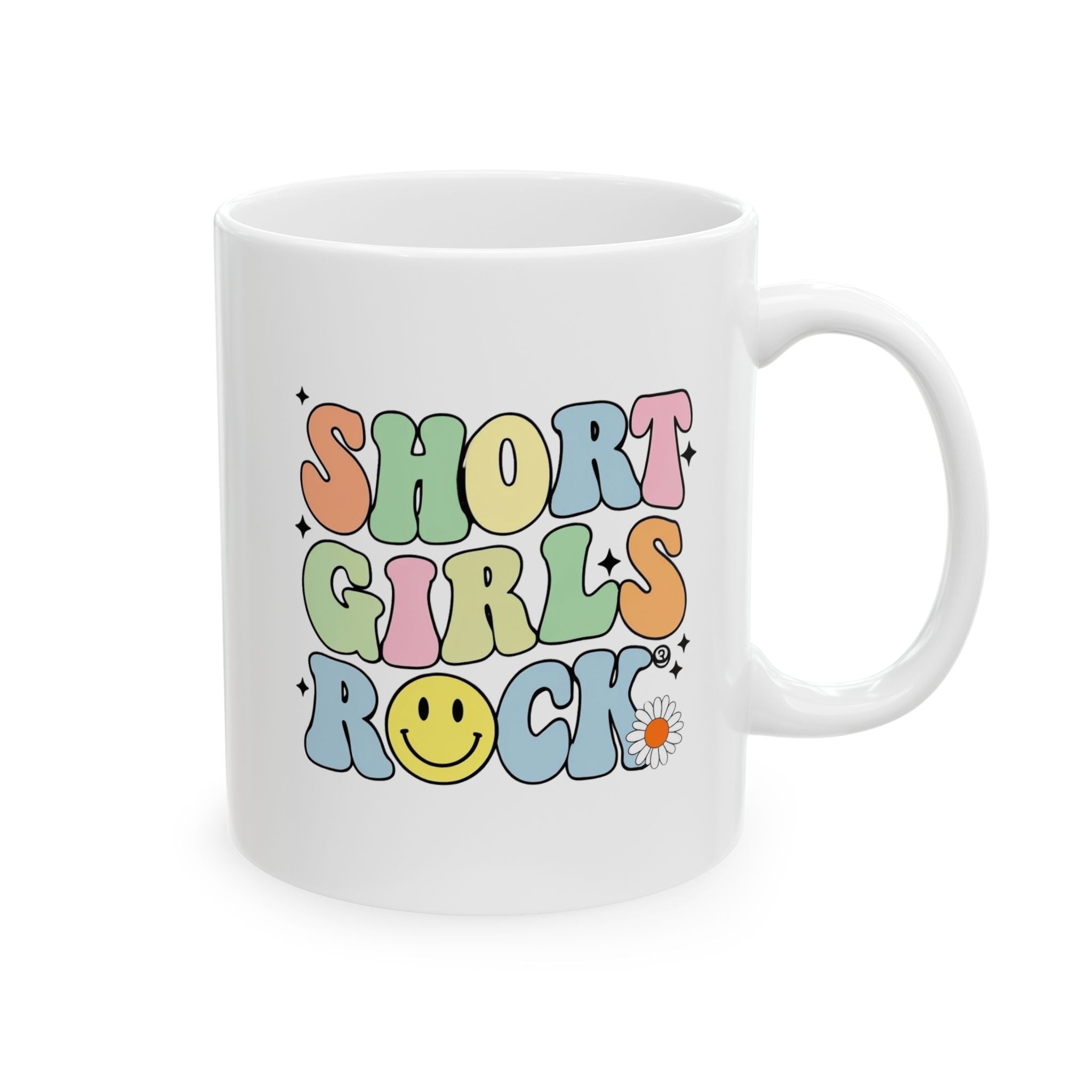 Ceramic Mug,  11oz Retro