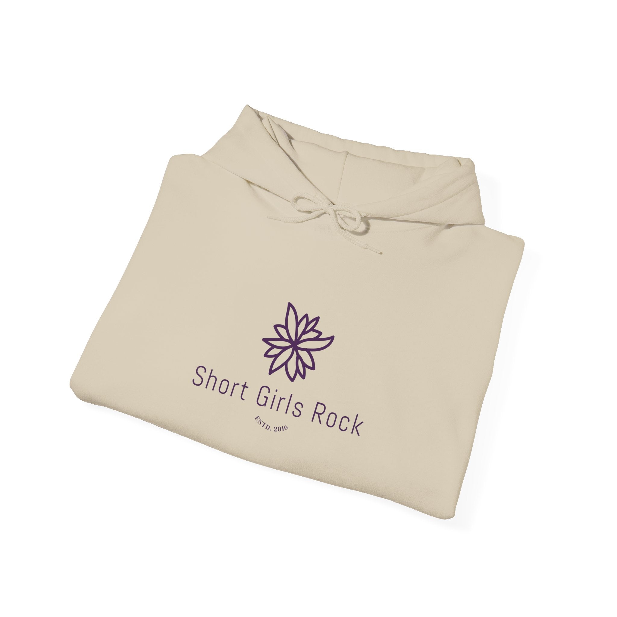 Be an Original.   Purple flower hoodie